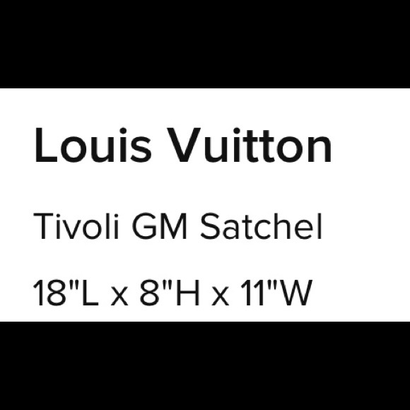 💕💕Authentic Louis Vuitton Tivoli Satchel💕 - Picture 7 of 7